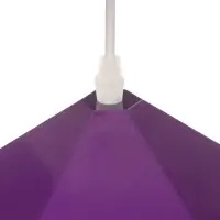 Светильник Edward, 1&times;40 Вт, Е27, 38&times;38&times;25 см, фиолетовый