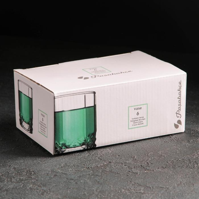 Набор стеклянных стопок для ликера Valse, 60 мл, 6 шт Набор стеклянных стопок для ликера Valse, 60 мл, 6 шт