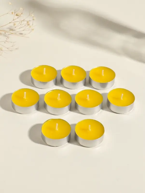 Набор свечей ароматических чайных &laquo;Ананас и имбирь&raquo;, 9 шт.