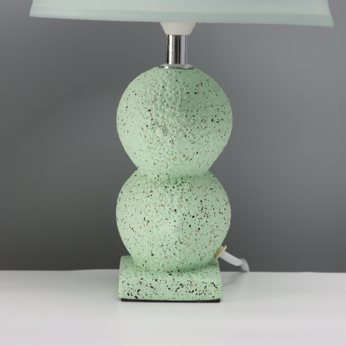 Лампа настольная Лампа настольная "Лимон" 1х40Вт Е14 мятный 20х20х34см