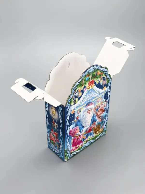 Подарочная коробка новогодняя «Новогодняя карусель», фигурная, 160×75×260 см Подарочная коробка новогодняя «Новогодняя карусель», фигурная, 160×75×260 см