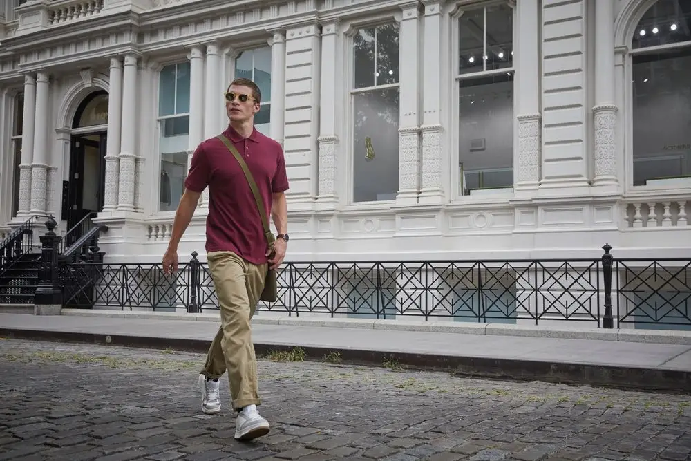 Рубашка поло Safran белая, размер XXL