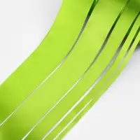 Атласная лента, набор 5 шт., 6/10/20/40/50 мм, 23&plusmn;1 м, светло-зелёная №184