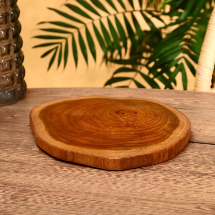 Блюдо, 29-27 см, тиковое дерево Блюдо, 29-27 см, тиковое дерево