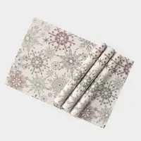 Салфетки сервировочные на стол Доляна &laquo;Новый Год&raquo;, 4 шт., 45&times;30 см, бежевые