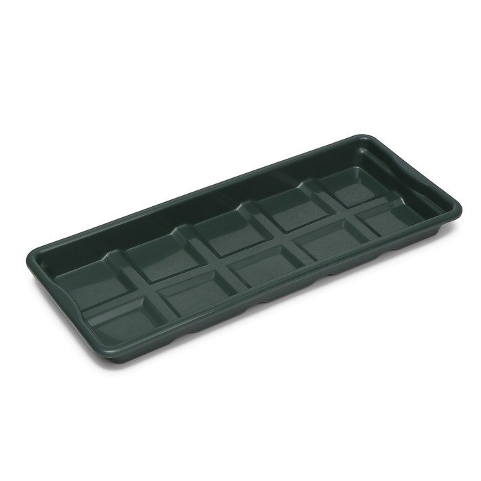 Набор для рассады: стаканы по 300 мл (10 шт.), поддон 41 × 17 см, цвет МИКС Набор для рассады: стаканы по 300 мл (10 шт.), поддон 41 × 17 см, цвет МИКС