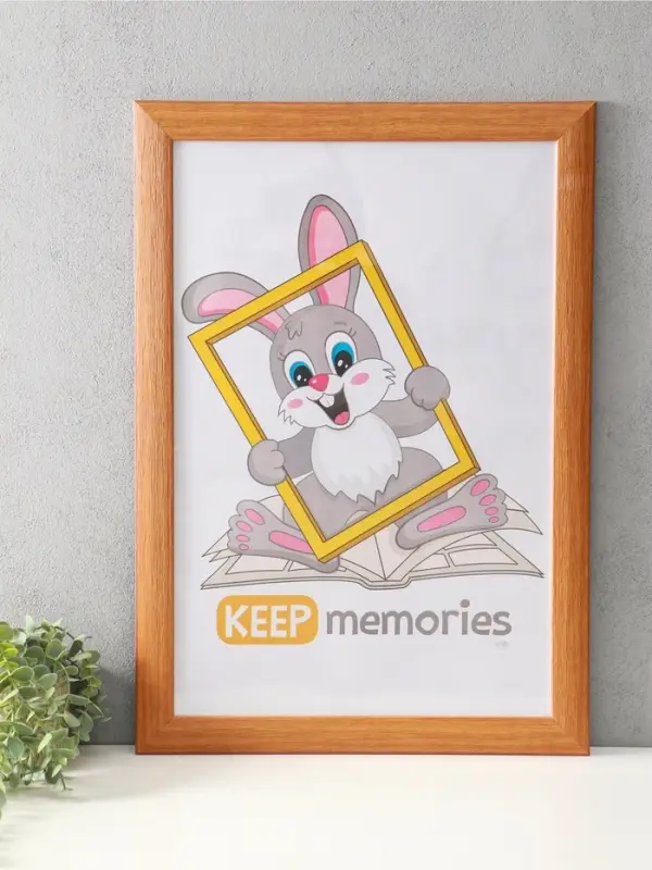 Фоторамка для фото 40&times;60 см Keep memories Luxe Elegance, пластик, бежевый, (пластиковый экран)