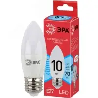 Лампа светодиодная LED 10 Вт 800Лм 4000К свеча нейтральный E27 220-240В LED B35-10W-840-E27 Red Line