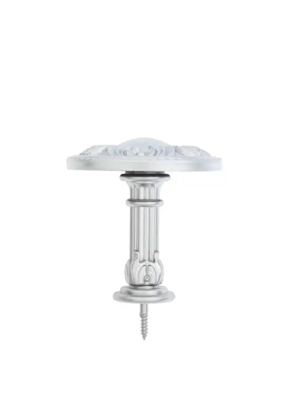 Держатель для штор CAPPIO KS031, d=95 мм, цвет серебро, 2 шт.