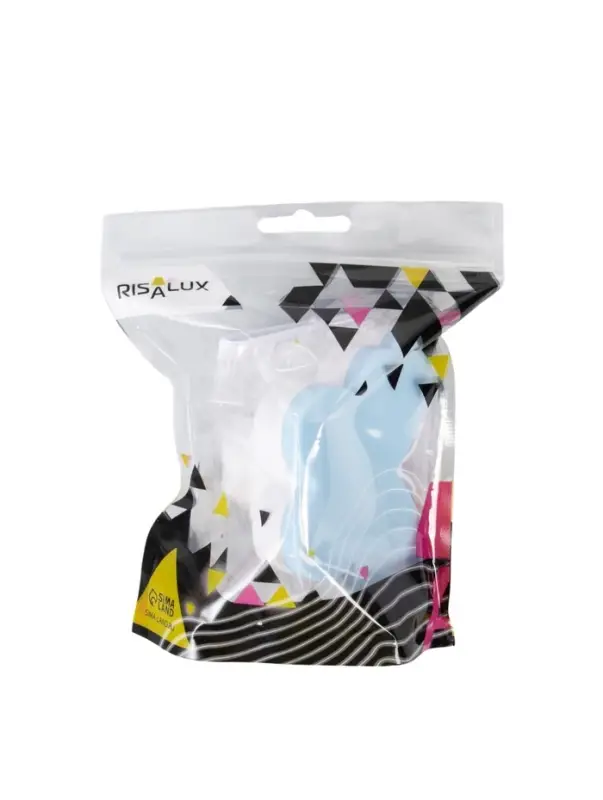 Ночник RISALUX &laquo;Бабочка&raquo;, LED, 1 Вт, синий, 9&times;6&times;6 см