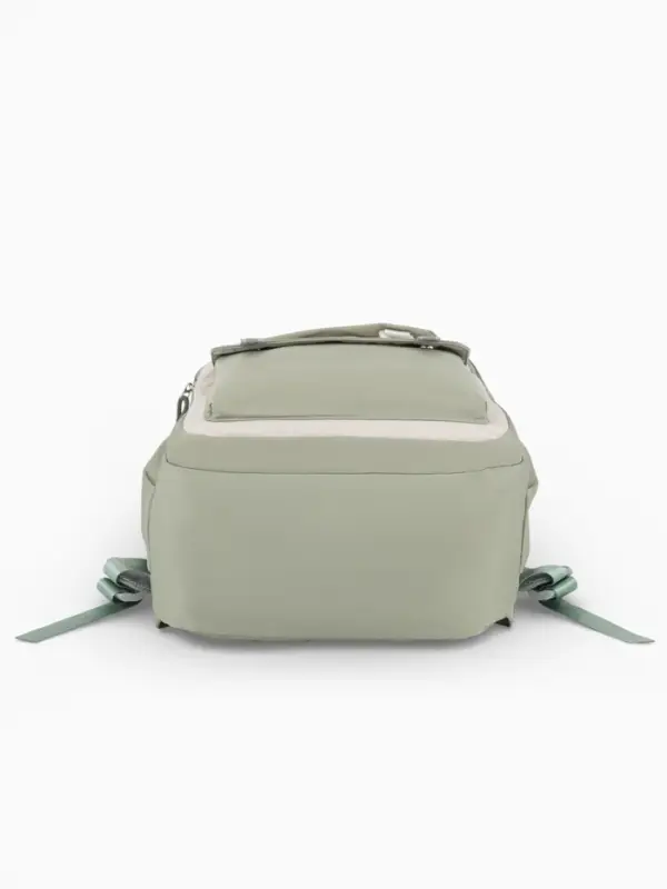 Рюкзак 31*14*44 см, 2 отд. 3 н/карм+пенал, Комби олив/бел