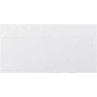 Конверт белый E65стрип 110х220 80г КОМУС 50 шт/уп