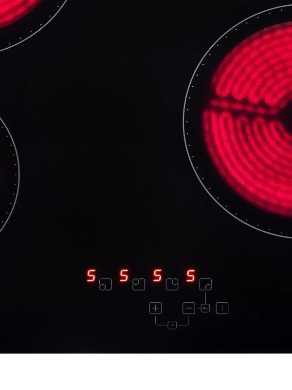 Варочная поверхность HHE 6410 BG черный Варочная поверхность HHE 6410 BG черный