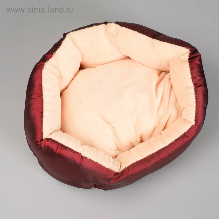 Лежанка для животных  Лежанка для животных "Комфорт" 38 х 25 х 14 см, тафта, микс цветов