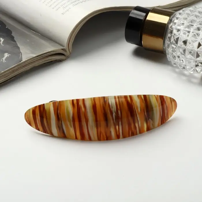 Заколка-автомат для волос "Вега" яркость, 9 см, микс