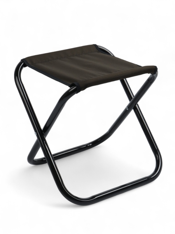 Табурет складной, 38×34×32 см, зелёный