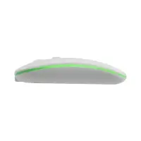 Мышь MB-2.4 беспроводная, оптическая, подсветка, 800-1600 dpi, USB, Bluetooth, белая