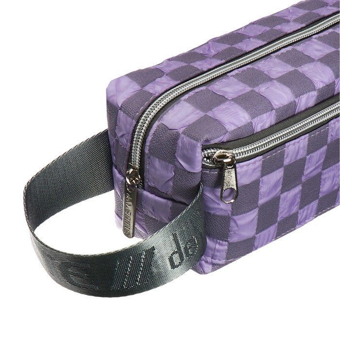 Пенал мягкий, 1 отделение, 90 х 210 х 90 мм, объёмный, deVENTE Bear Collection, текстильный с ручкой 7029430 Пенал мягкий, 1 отделение, 90 х 210 х 90 мм, объёмный, deVENTE Bear Collection, текстильный с ручкой 7029430