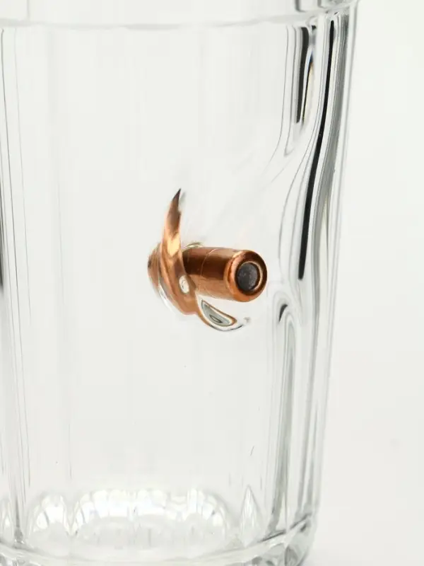 Стакан граненый с пулей &laquo;Непробиваемый&raquo;, 250 мл