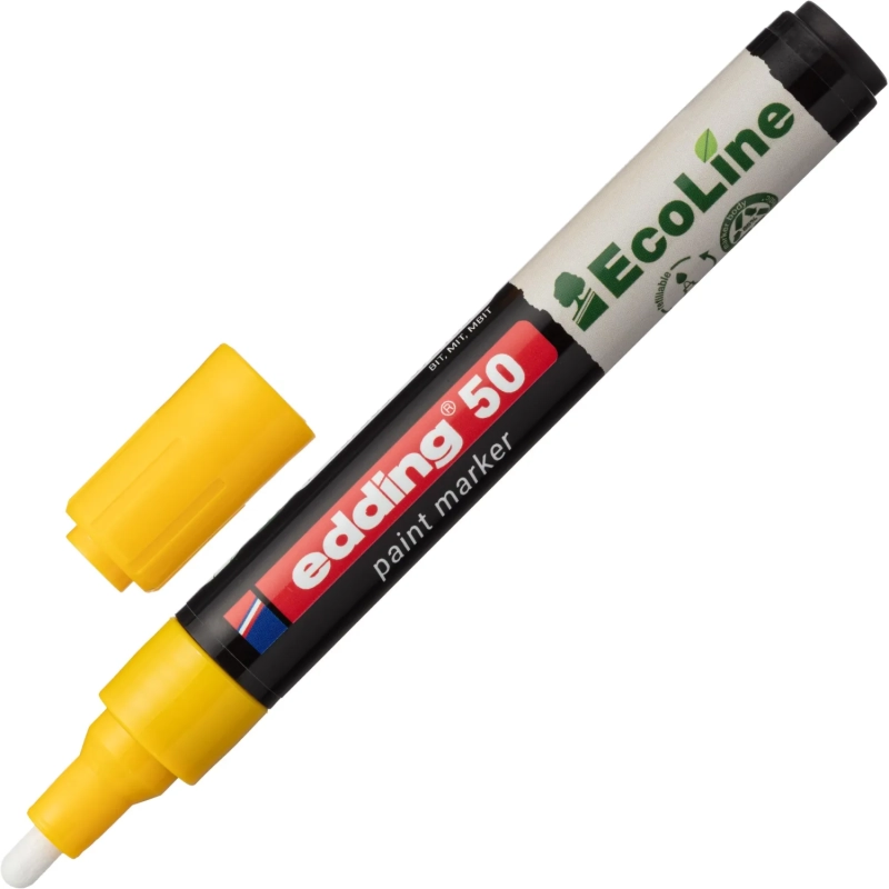 Маркер промышленный лаковый Edding E-50 желтый 2-3 мм (4-50-005)