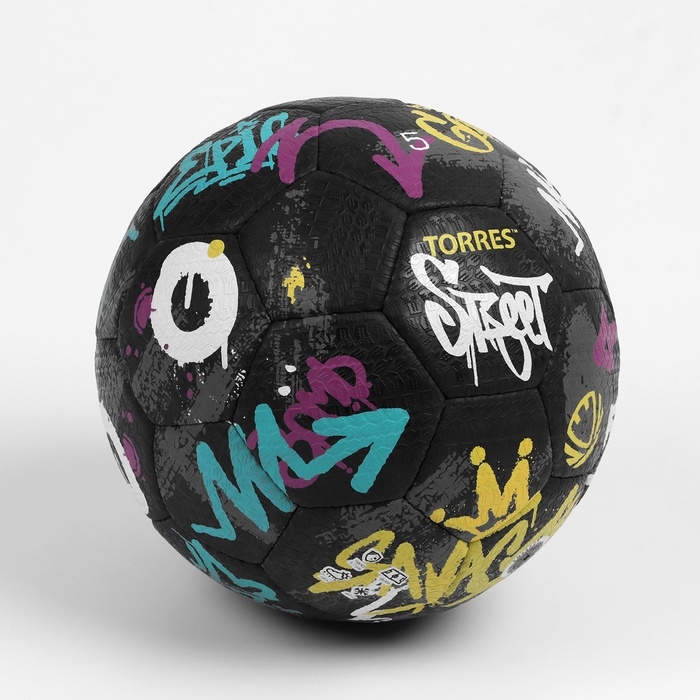 Мяч футбольный TORRES Street, ручная сшивка, 32 панели, р. 5 Мяч футбольный TORRES Street, ручная сшивка, 32 панели, р. 5