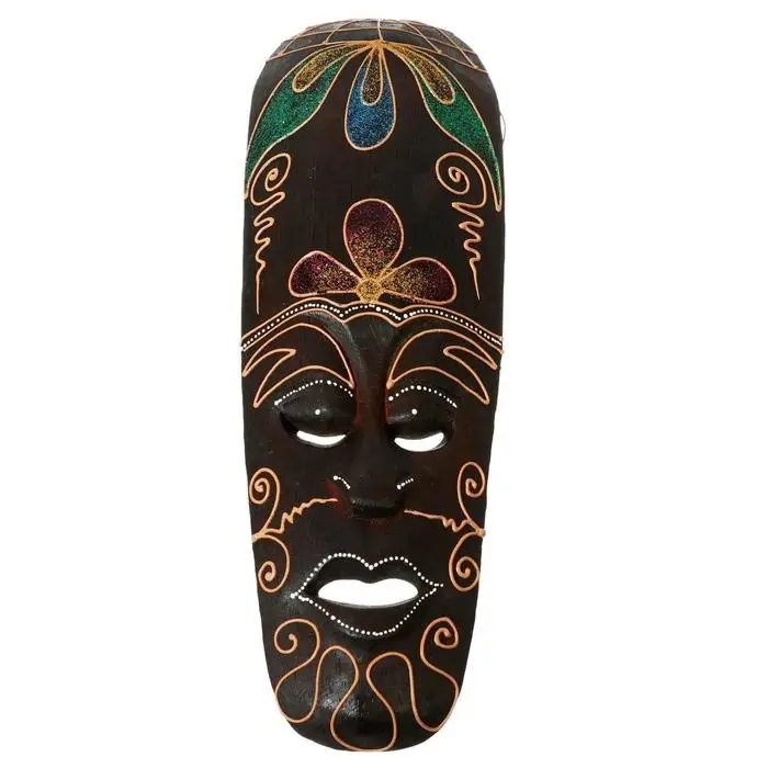 Маска Маска "Соцветие" дерево 30х11х2 см