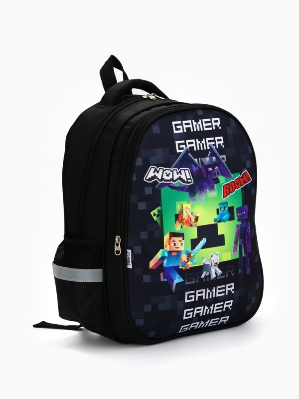 Рюкзак каркасный ArtFox STUDY, 39х30х14 см, унив Рюкзак каркасный ArtFox STUDY, 39х30х14 см, унив "Пиксели"