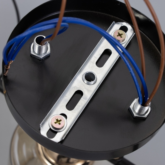 Люстра Люстра "Артемис" 3хЕ27 40Вт черно-золотой 52х20х27 см