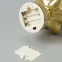 Фигура светодиодная &laquo;Ёлочка золотистая&raquo;, 1 LED, 25 см, свечение тёплое белое