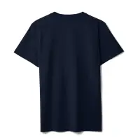 Футболка мужская T-bolka Stretch, темно-синяя (navy), размер S