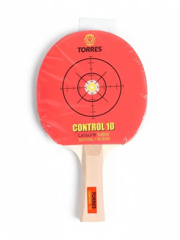 Ракетка для настольного тенниса TORRES Control 10 TT0001, коническая ручка
