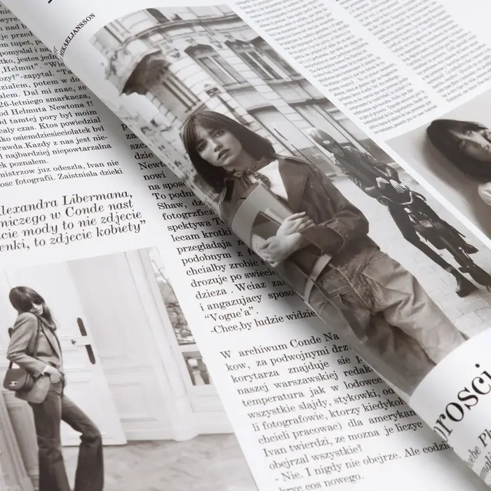 Пленка флористическая «Газета моды» 65 мкм, 50×58 см Пленка флористическая «Газета моды» 65 мкм, 50×58 см