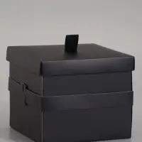 Коробка-сюрприз подарочная &laquo;Бабочки&raquo; чёрная, с вылетающими бабочками, 15&times;14.8&times;12.5 см