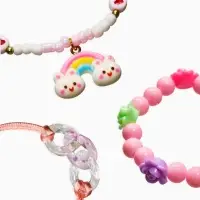 Браслет детский «Выбражулька», 3 шт. набор, радуга, цветной Браслет детский «Выбражулька», 3 шт. набор, радуга, цветной