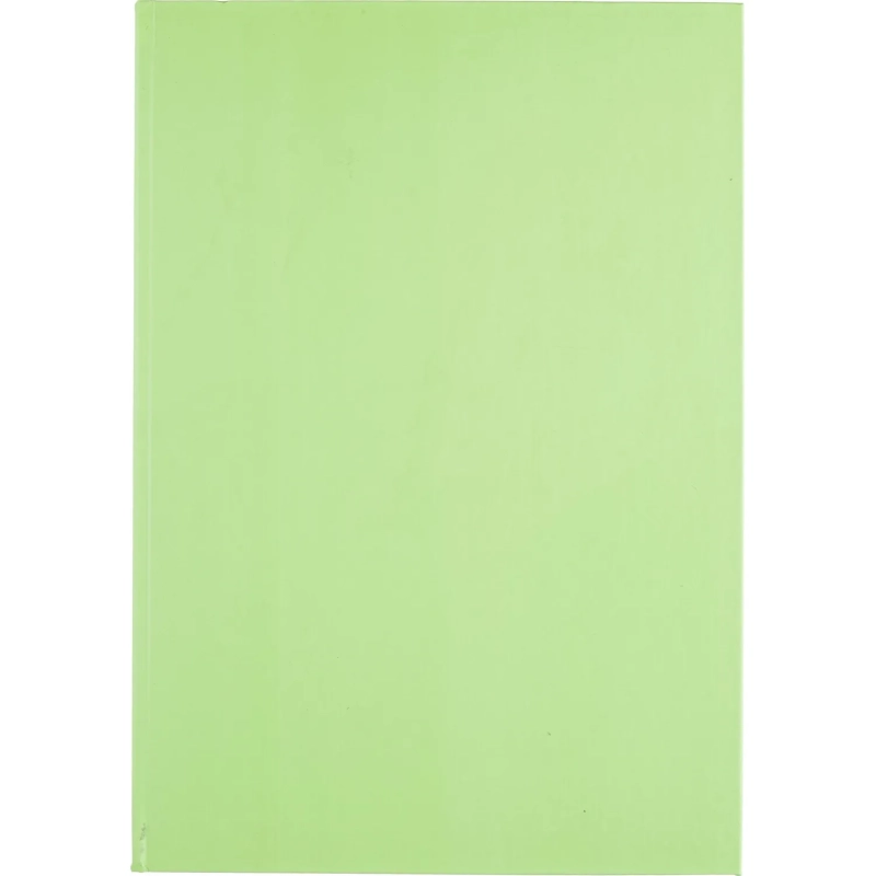 Книга учета 96 листов А4 кл насш бл офс Attache Bright Сolours(об-карт)лайм