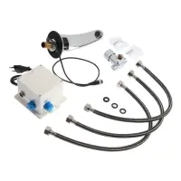 Смеситель для раковины ZEIN ZC-011, сенсорный, цинк, хром