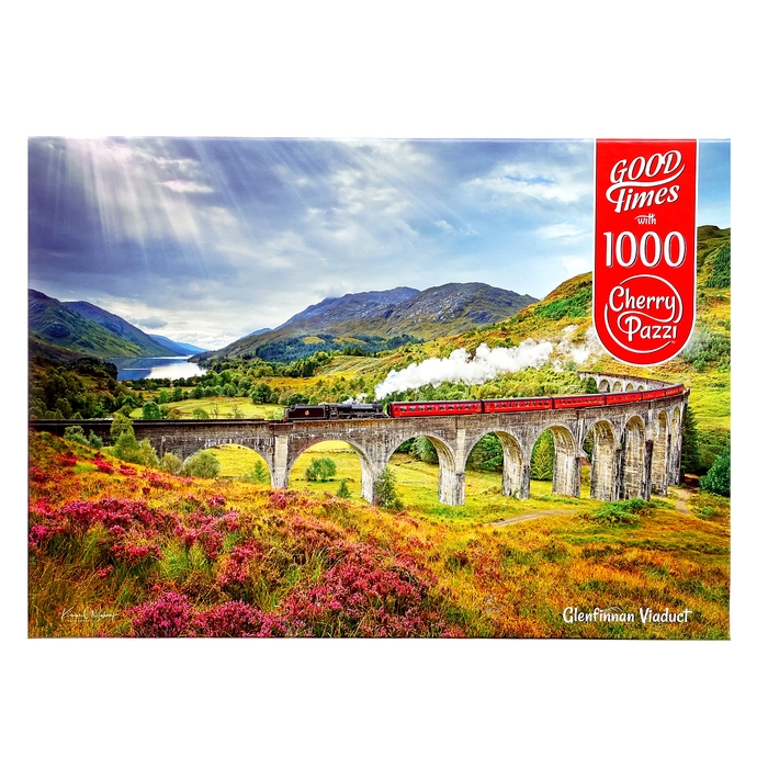 Пазл «Виадук Гленфиннан, Шотландия», 1000 элементов Пазл «Виадук Гленфиннан, Шотландия», 1000 элементов