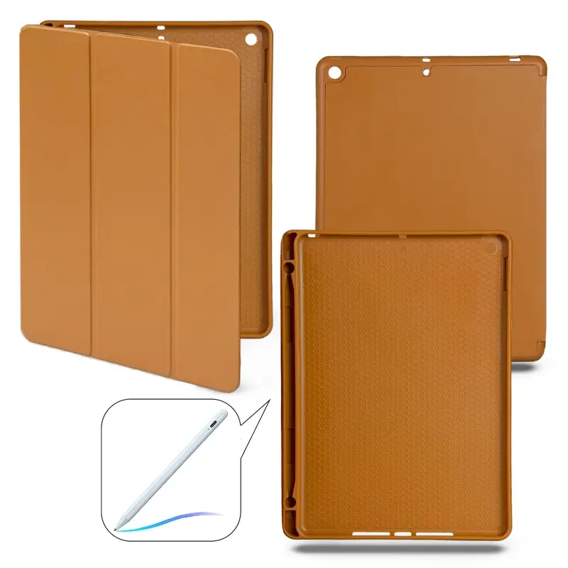 Чехол-книжка для iPad 10.2 (2019/2020/2021) Smart Сase (Pencil) Brown №2