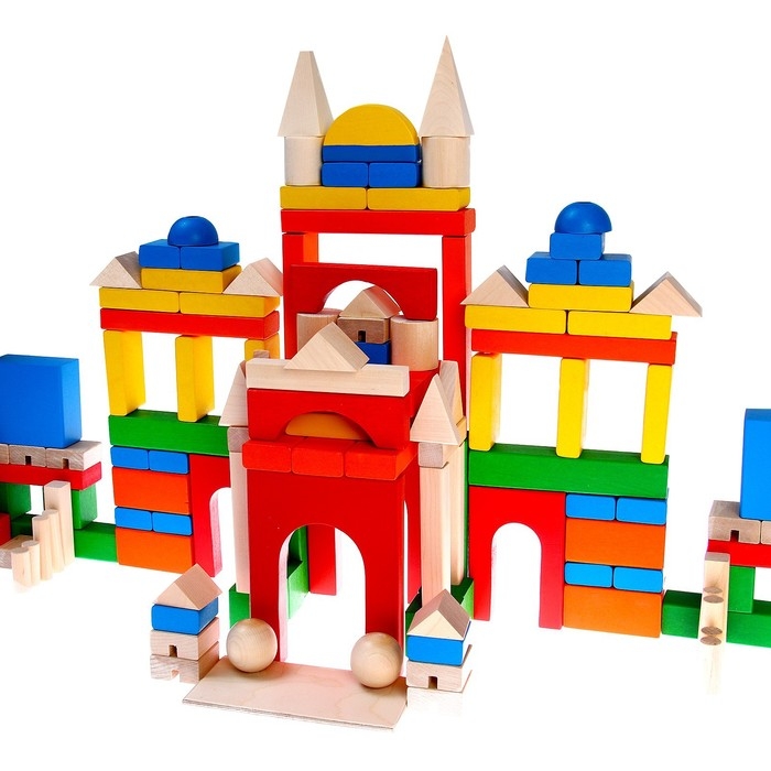 Конструктор «Развитие», 163 детали, без схемы для сборки Конструктор «Развитие», 163 детали, без схемы для сборки