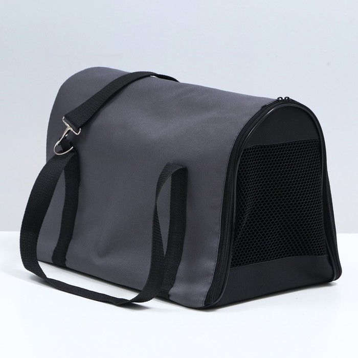 Сумка - переноска для животных, размер S, 39 х 23 х 27 см серый Сумка - переноска для животных, размер S, 39 х 23 х 27 см серый