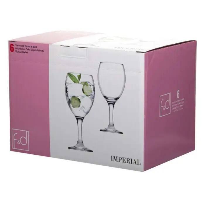 Бокал ИМПЕРИАЛ-F&D 6 шт. 340 мл Бокал ИМПЕРИАЛ-F&D 6 шт. 340 мл