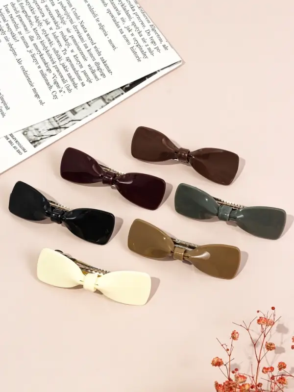 Заколка - автомат для волос «Велия» классик, 8.5 см, МИКС