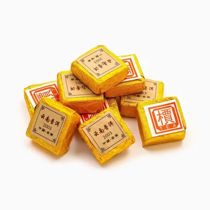 Китайс выдерж. чай "ДЖЕКИЧАЙ" Шу Пуэр, 50 г (+ - 5 г), (7 шт