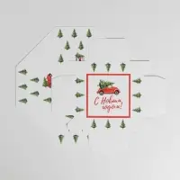 Коробка подарочная новогодняя &laquo;С новым годом&raquo;, 6.5&times;6.5&times;6.5 см