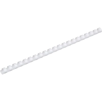 Пружины для переплета пластиковые  14мм белые 100шт/уп