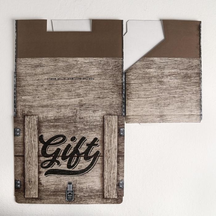 Коробка‒пенал, упаковка подарочная, «GIFT», 26 х 19 х 10 см Коробка‒пенал, упаковка подарочная, «GIFT», 26 х 19 х 10 см