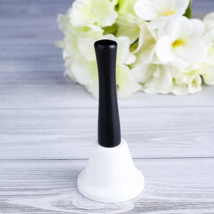 Колокольчик металлический, звонок настольный  Колокольчик металлический, звонок настольный "Funk", 12.5 х 5 см,  микс