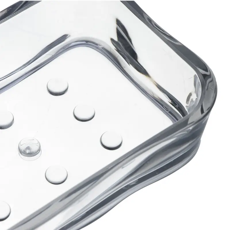 VETTA Мыльница, акрил, 12,5x8x3 см, камень, дымка