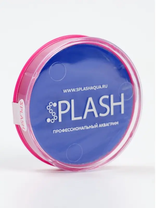 Аквагрим в шайбе, регулярный, синий, 32 г