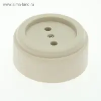 Розетка "Хит", 220 В, 16 А, накладная, без защ/шторок, белая